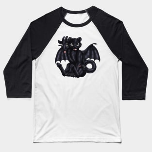 Chimera Cubs: Melanistic Baseball T-Shirt